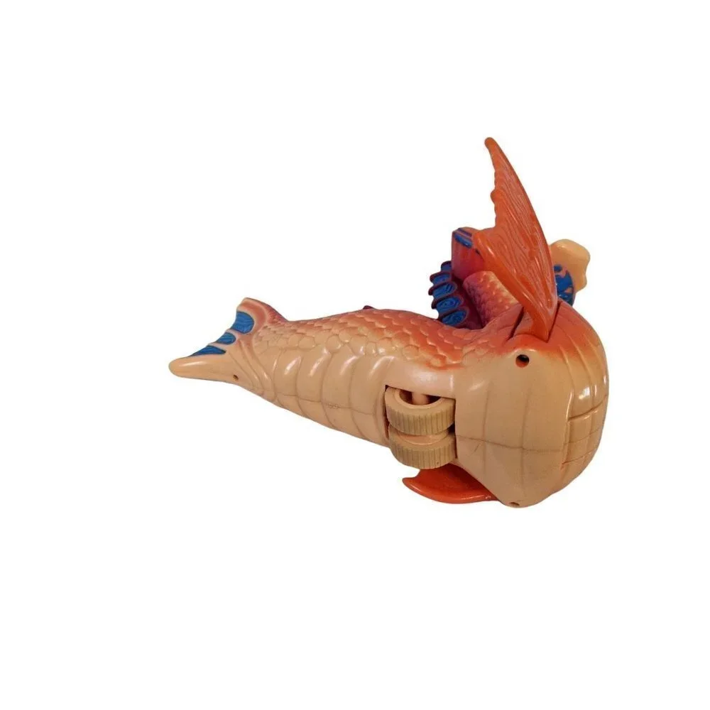 IMAGINEXT SEA SERPENT BEAST FISHER PRICE WATER DRAGON‎ ORANGE 7